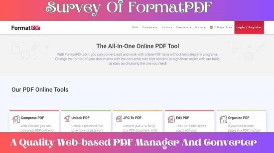 Survey Of FormatPDF